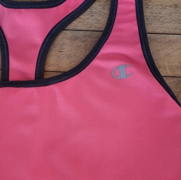 Champion Coral Pink Stretch Racerback Sports Bra - Picture 7 of 7